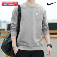 Nike, мужская толстовка, демисезонный спортивный костюм, базовый лонгслив, оверсайз