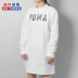 Áo len nữ PUMA Hummer 2018 Thu mới T7 Quần áo thể thao cao cổ Áo khoác dài - Trang phục thể thao quần áo the thao nữ đẹp Trang phục thể thao