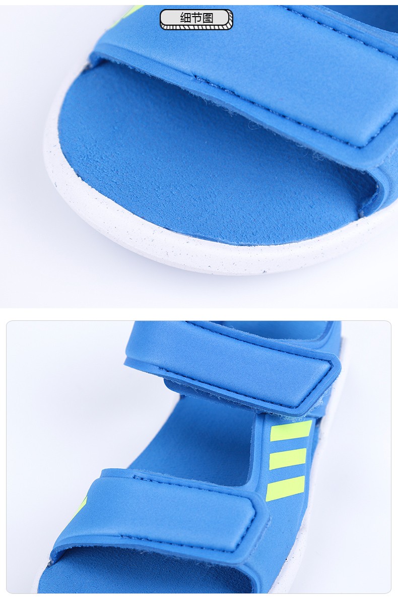 Giày trẻ em Adidas Adidas mùa hè 2019 mới cho bé trai lớn hở ngón Dép Velcro G54799 - Giày dép trẻ em / Giầy trẻ giày trẻ em