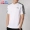 Adidas suit nam 2019 hè mới chạy bộ thể thao rộng rãi giản dị áo thun ngắn tay - Thể thao sau