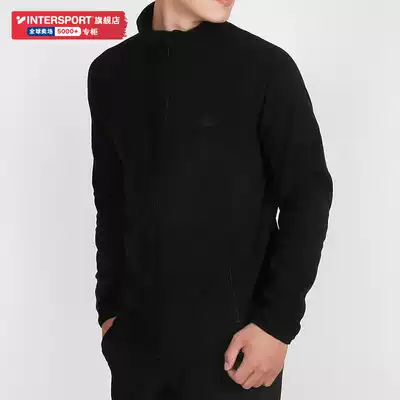 Ken Li coat Men's Outdoor black sportswear fashion fleece stand collar warm jacket casual wear 287526