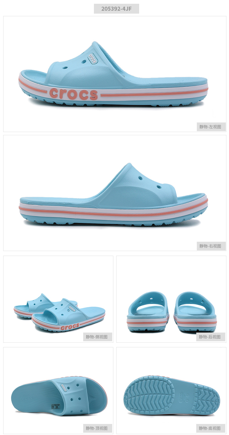 Crocs card Giày Luo Chi nữ 2019 hè mới dép thể thao ngoài trời dép du lịch giải trí 205392 - Dép thể thao dép cao su