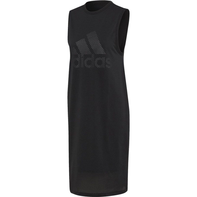 Quần thể thao mới của Adidas 2019 mới thoáng khí cổ tròn mặc giản dị không tay đầm đơn giản DT7160 - Trang phục thể thao bộ quần áo adidas nữ mùa hè