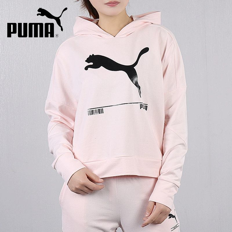 Áo len PUMA Puma nữ mùa xuân 2020 áo mới thể thao trùm đầu áo thun dệt kim 582780-17 - Thể thao lông cừu / jumper