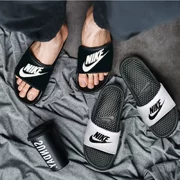 NIKE Nike dép nam giày 2019 mùa hè mới thể thao dép đi biển dép nhẹ thoáng khí 343880 - Dép thể thao