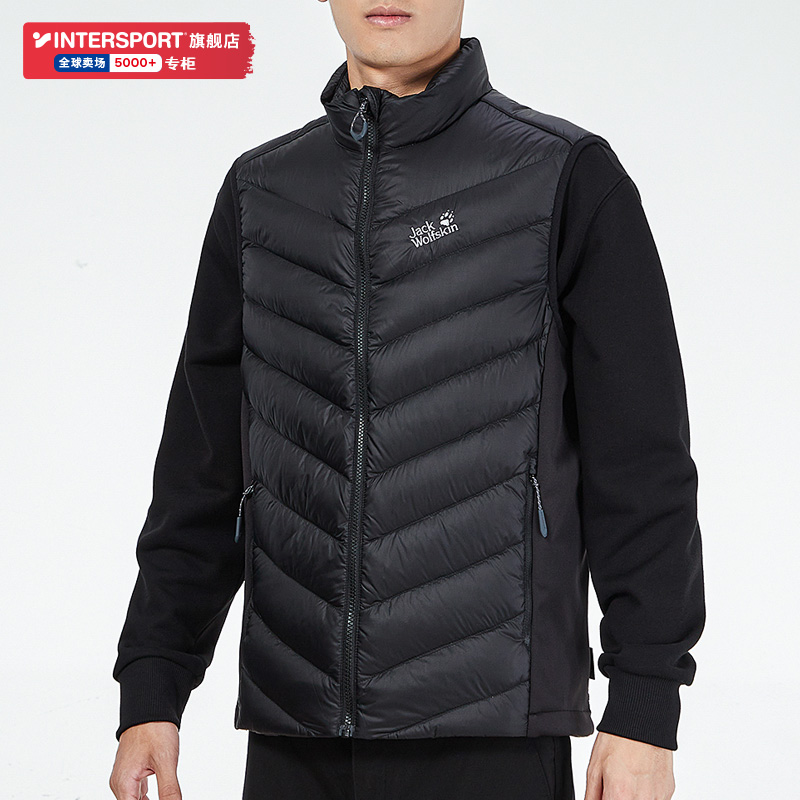 Wolf Claw Down Horse Chia Men's Clothing 2022 Spring New Outdoor Sports Windproof Warm Vest Jacket 5022702