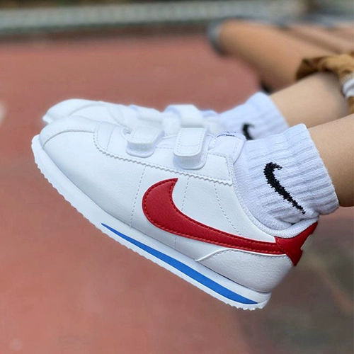 Nike, детская зимняя красная спортивная обувь для мальчиков