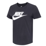 Nike, осенняя спортивная черная футболка, короткий рукав