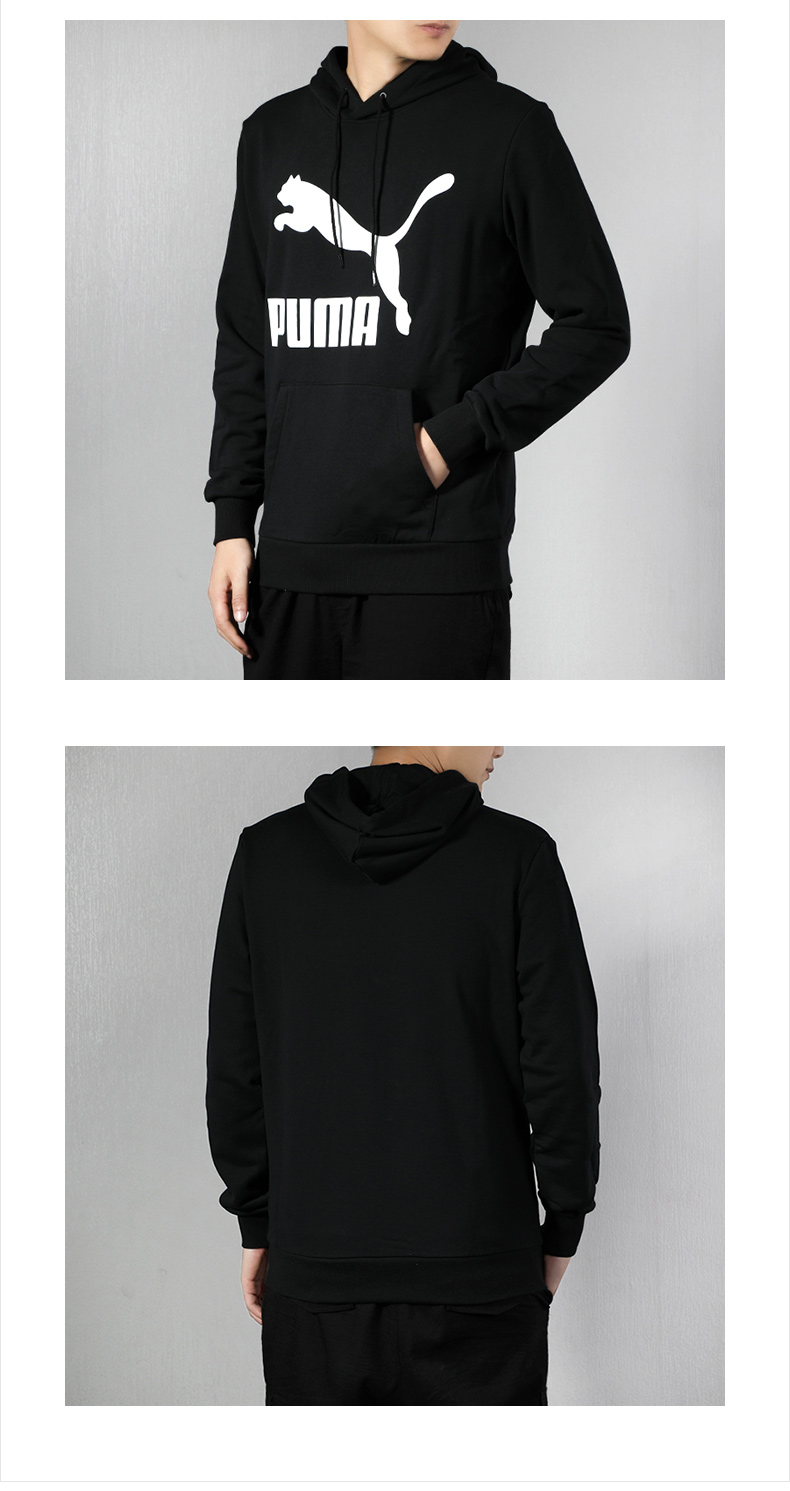 Puma 卫 2019 mùa thu thể thao mới Li là cùng một đoạn áo thun kinh doanh của Hàn Quốc 595907 - Thể thao lông cừu / jumper áo thun nam tay dài cổ bẻ