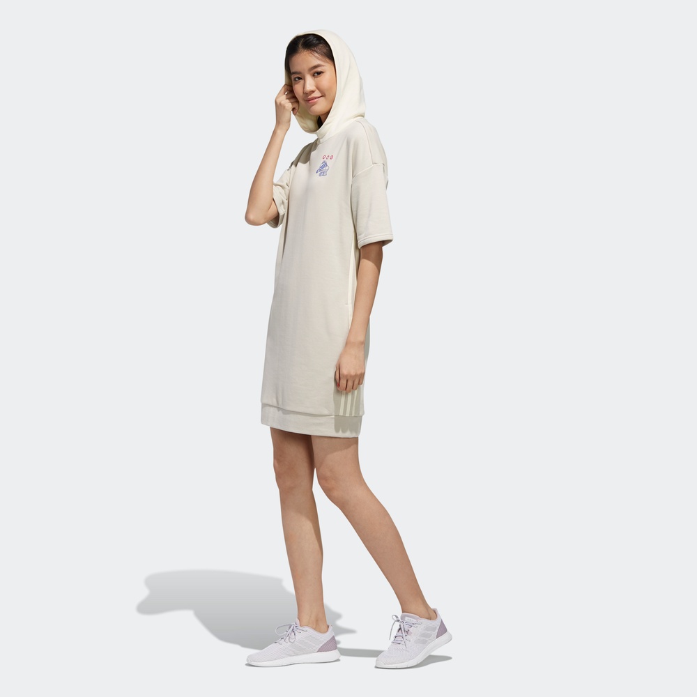 Adidas Adidas Women 2019 mùa thu mới áo thun ngắn tay ngắn thể thao FU3580 - Trang phục thể thao bộ thu đông adidas nữ