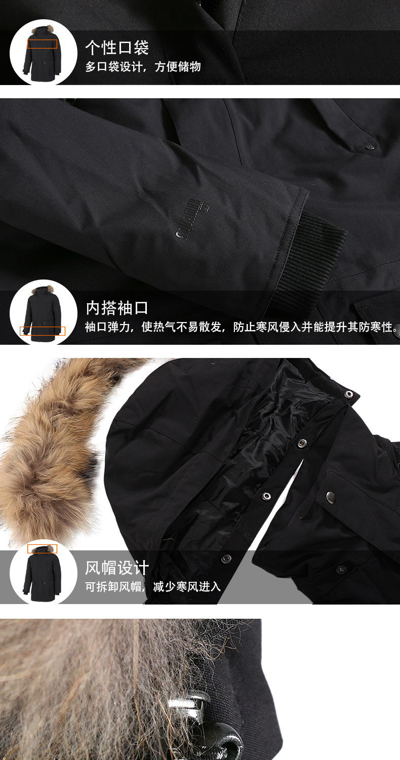 INTERSPORT nam 2019 mùa đông mới giải trí ngoài trời thể thao chống gió áo ấm 260962 - Thể thao xuống áo khoác áo phao adidas nam