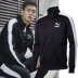 PUMA Hummer Men 2018 Cổ áo mới T7 Quần áo thể thao dệt kim Áo khoác thoáng khí thoáng khí 573850 ao khoác adidas Áo khoác thể thao / áo khoác