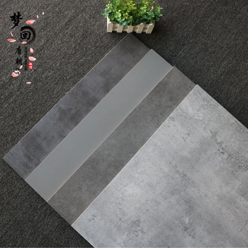 Retro tile cement brick 800x800 Living room anti-slip imitation ancient brick grey floor tile 600x600 Makeup Room Wall Brick