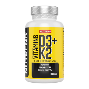 Nutrend vitamin d3k2 adult calcium supplement capsules
