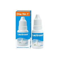 German Lactrase lactase drops acidic baby infant lactose intolerance diarrhea diarrhea