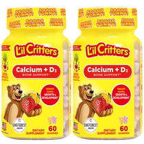 American Ligui Childrens baby calcium VD tonic calcium Calcium Absorbing skeletal development Cubs Soft Sugar 60 grains * 2