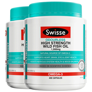 swisse深海鱼油高含量软胶囊400粒*2瓶