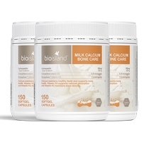 Australian bio island liquid milk calcium capsules 150 capsules for adults middle-aged and elderly pregnant women to supplement calcium*3