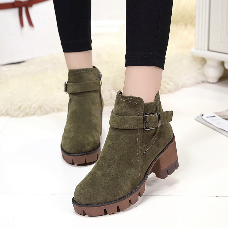 Bottes mi-saison femme en TPR - Ref 3250693 Image 4