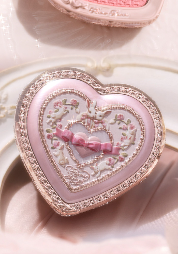 【中国直邮】 花知晓 邦尼花园冻干腮红丝滑细腻轻盈显色5g #01 毛绒雪兔