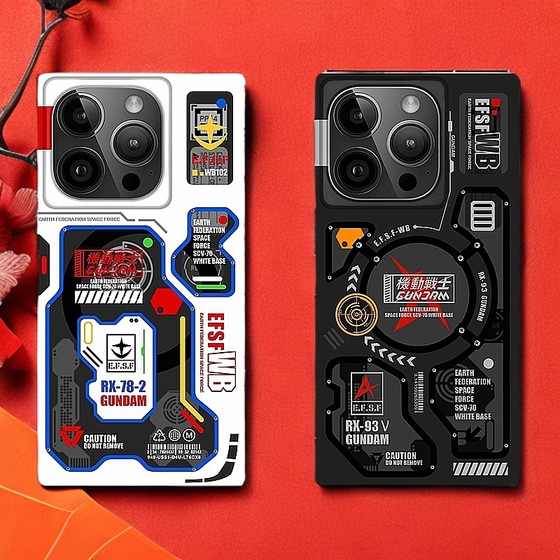 Creative Square Gundam Mecha Cyber Style Suitable for Apple iPhone 17 Pro Max Magnetic Square Right-Angle Edge Phone Case for Men and Women 16 Trendy Brand iPhone 14 /15 Shockproof Full Coverage 13 Creative Square Gundam Mecha Cyber Style Suitable for Apple iPhone 17 Pro Max Magnetic Square Right-Angle Edge Phone Case for Men and Women 16 Trendy Brand iPhone 14 /15 Shockproof Full Coverage 13