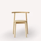 Современный стульчик для кормления из натурального дерева для домашнего использования для отдыха, скандинавский стиль