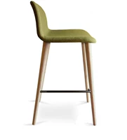 Зеленый, из хлопка и льна