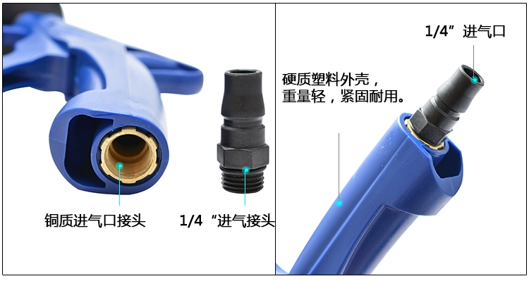 Miệng lớn bằng khí nén súng phun cát phun cát kính phun cát súng bia mộ phun chống gỉ súng phun cát BD-1486