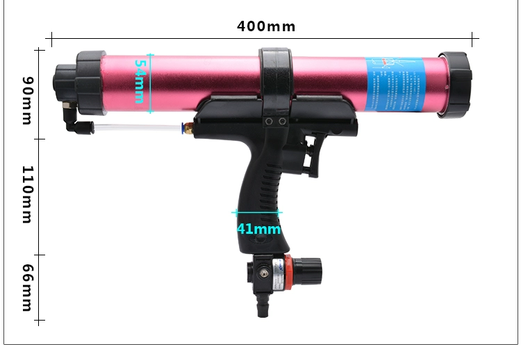 Tấm chắn sóng có điều chỉnh tốc độ súng bắn keo thủy tinh khí nén súng bắn keo thủy tinh đóng chai/súng keo thủy tinh mềm súng bắn keo áp suất khí nén
