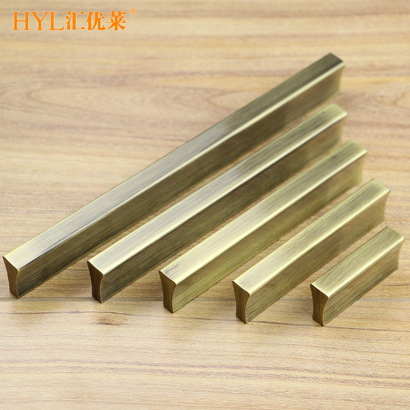 Red Antique Bronze Antique Bronze Cabinet Door Drawer Handle of the whole Closet Cabinet Door Modern Simplicity New Chinese Retro Furniture Cabinet Handle