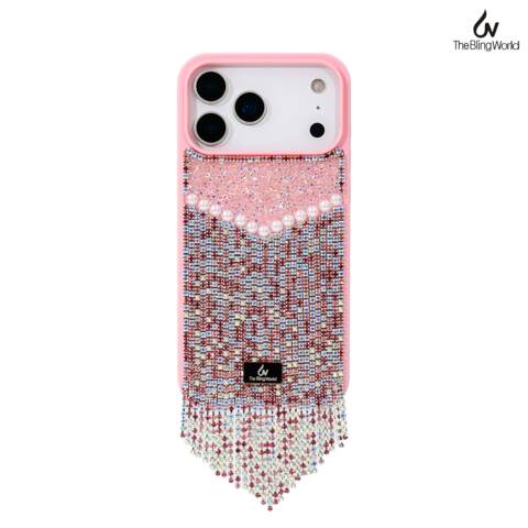 The Bling World Rhinestone Fringe iPhone Case