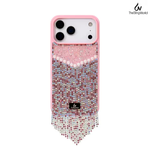 The Bling World Rhinestone Fringe iPhone Case for iPhone 17, iPhone 17 Pro and iPhone 17 Pro Max