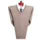 Giải phóng mặt bằng chống mùa Ordos City từ áo len cashmere nam cổ chữ V dày áo len nam trung niên áo len cổ tròn áo khoác nam trung niên