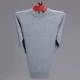 Giải phóng mặt bằng chống mùa Ordos City từ áo len cashmere nam cổ chữ V dày áo len nam trung niên áo len cổ tròn áo khoác nam trung niên