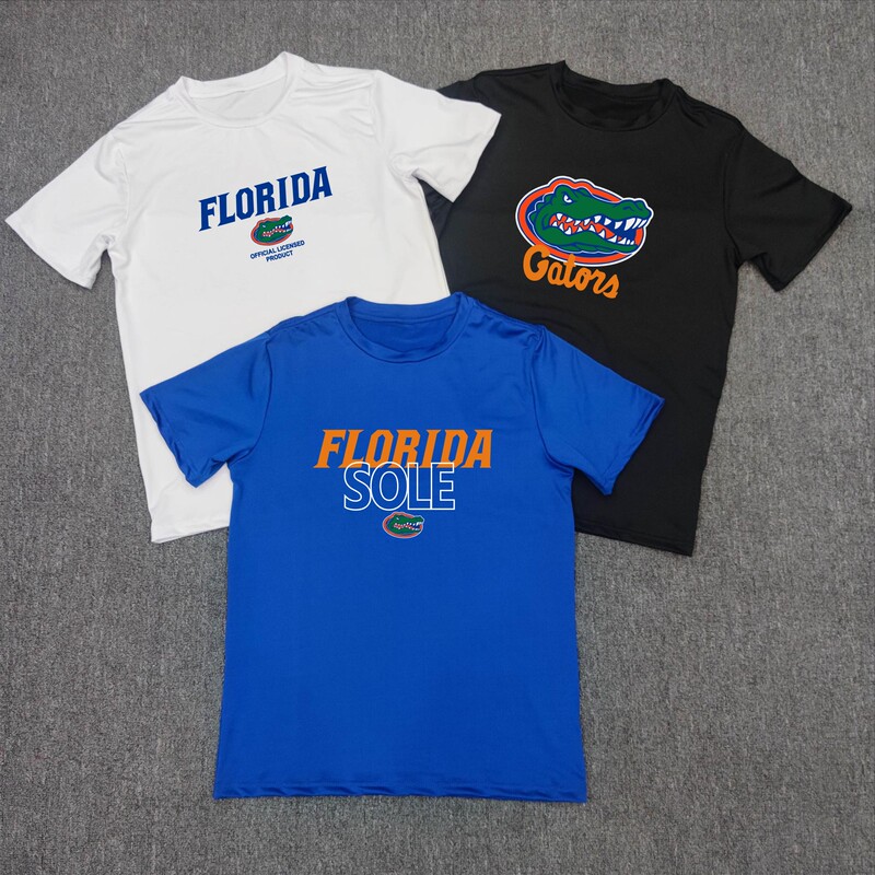 Florida American Basketball Training Shooting Appearance Uniform Short-Sleeved Sports T-Shirt Breathable Quick-Drying Clothing 