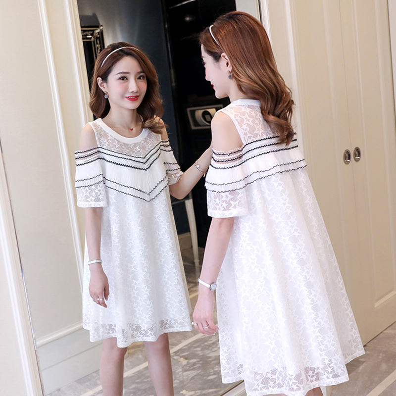 Maternity dress summer dress net red suit top fashion 2021 new pregnant woman dress summer going out pregnant woman skirt