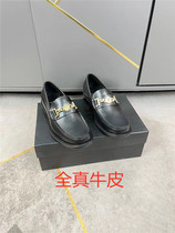 New Positive Dress Mens Leather Shoes Leather Outwear Boomer Business Superior Mens Shoes Non-slip Abrasion Resistant Single Shoes