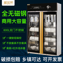 Disinfection cabinet commercial vertical double door large capacity stainless steel disinfection cupboard kindergarten restaurant restaurant cleaning cabinet