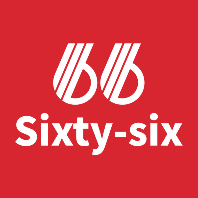 66Sixtysix滑板的LOGO