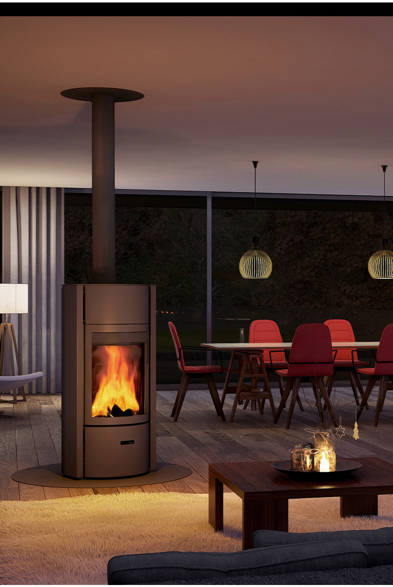 Stûv 30 Chimenea de leña, empotrable — Detalles del producto 10