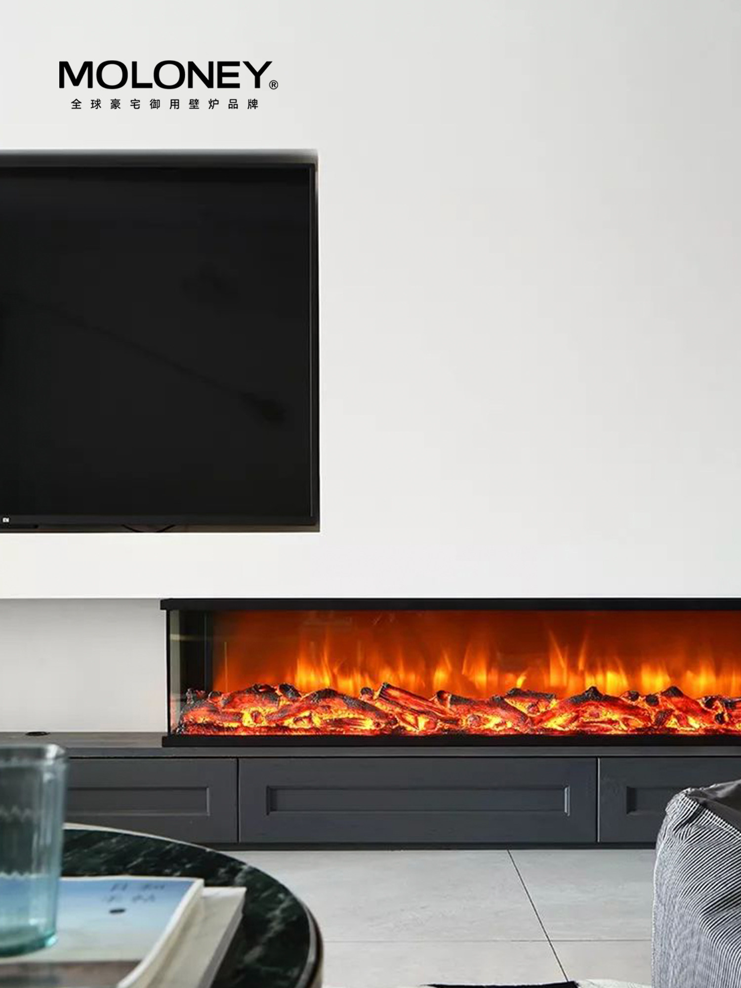 Moloney Chimenea eléctrica 3