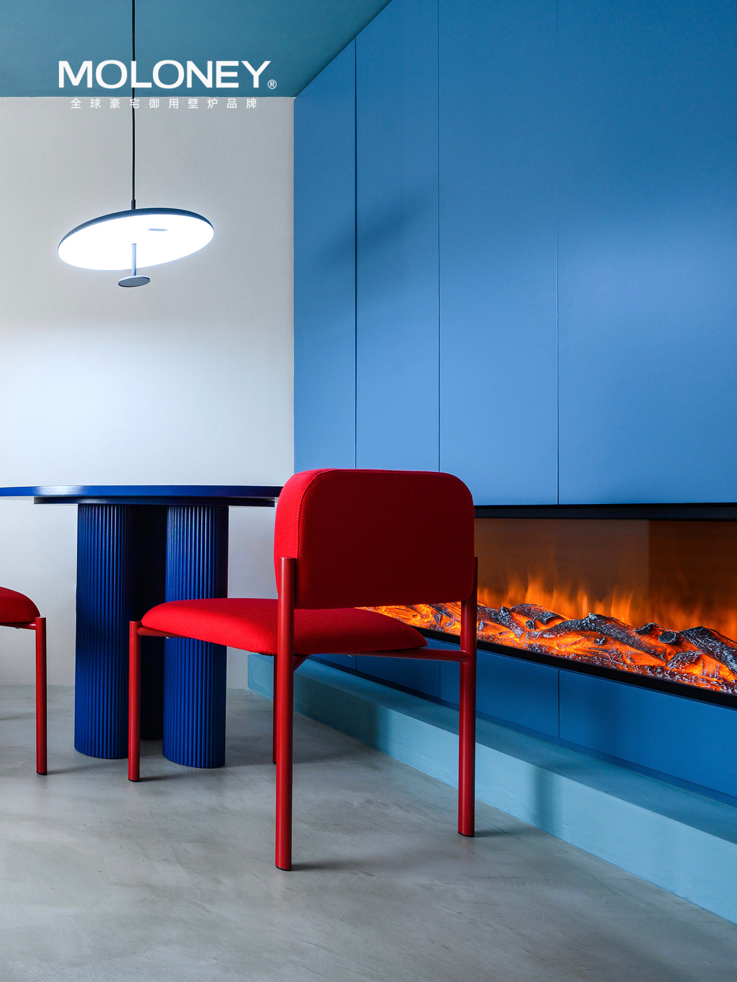 Moloney YN-1500 Chimenea eléctrica 3