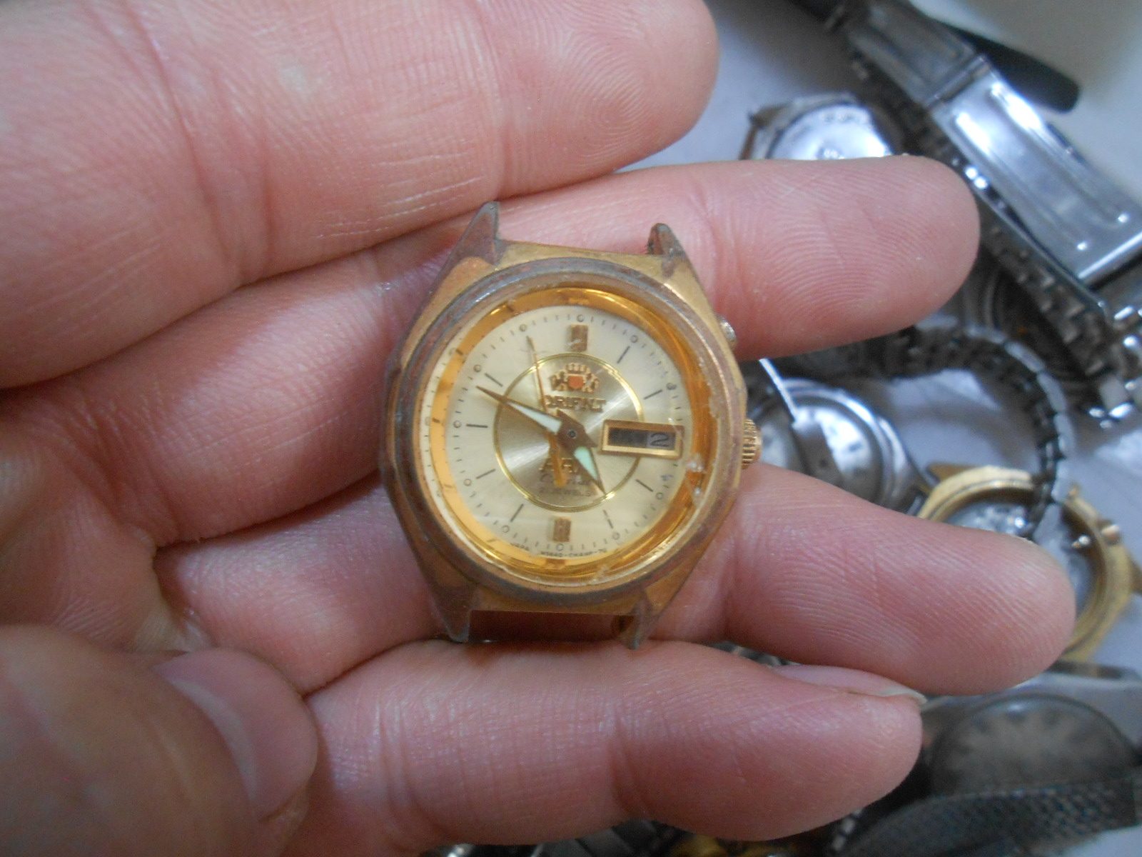 Oriental Oriental Watch Accessories Women's watch Automatic calendar Mechanical training watch Old watch Old mechanical watch Used