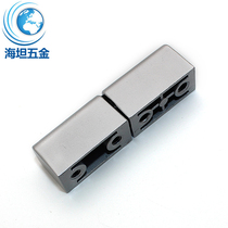 Thickened industrial machinery and equipment heavy CL203-2 hinge zinc alloy black folding flat hinge cabinet door