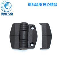 Zinc alloy black hinge industrial equipment black mechanical equipment electric cabinet distribution box hinge CL045 loose leaf