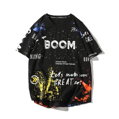 2021年夏季新款印花短袖T恤
