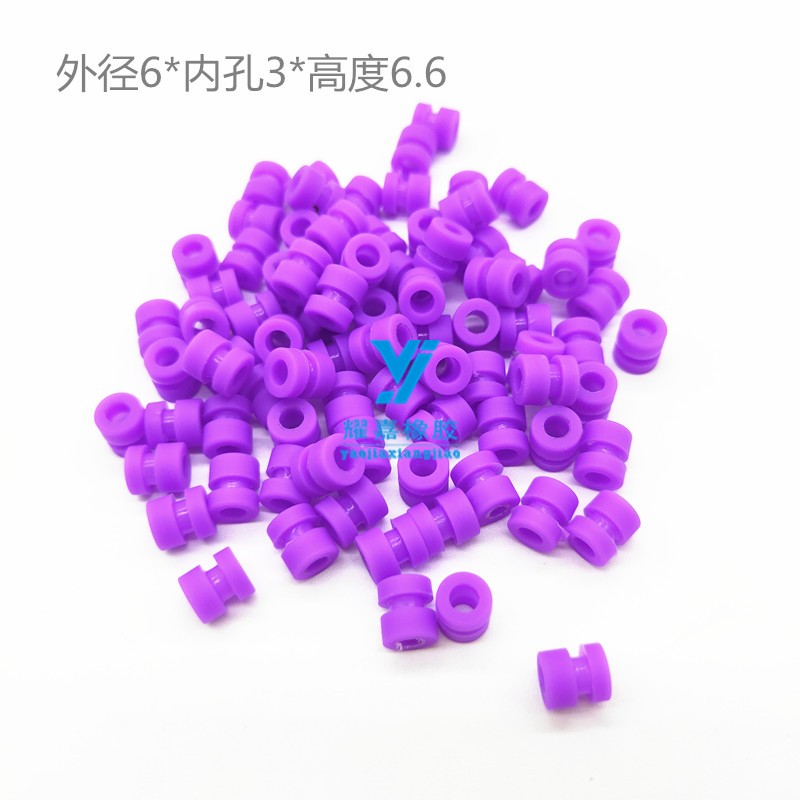 M3*6 6 high racing through machine shock-absorbing ball F4F7 small four-axis shock-absorbing ball FPV flight control silicone shock-absorbing ball