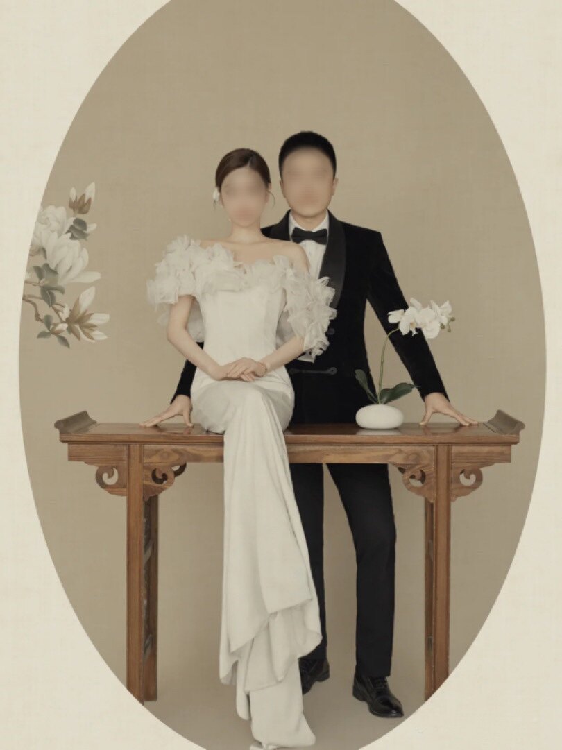 New ancient Chinese classical photo props solid wood long bench ancient style theme show Hexian long desk