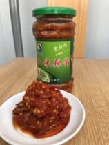 Old cook millet hot sauce under the meal 210gX2 homemade seasoning special spicy garlic fresh chop pepper sauce Specialty hot sauce