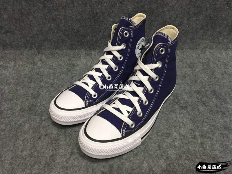 【In-Stock Items from the Store】Converse Classic Blue-Purple High-Top Canvas Shoes 167630 【In-Stock Items from the Store】Converse Classic Blue-Purple High-Top Canvas Shoes 167630